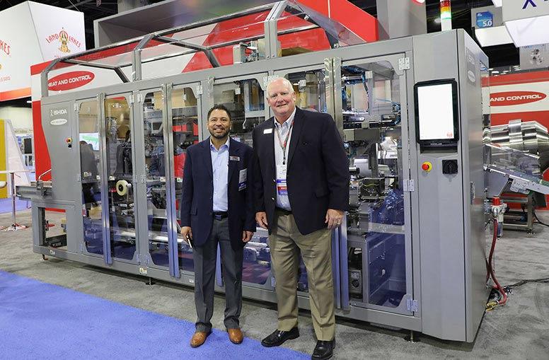 Ishida Case Packer at Snaxpo